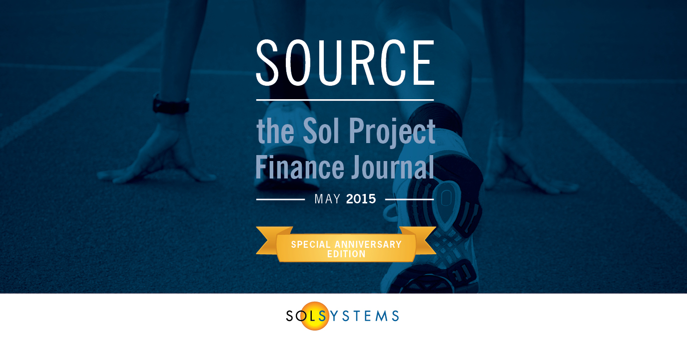 SOURCE: The Sol Project Finance Journal, May 2015