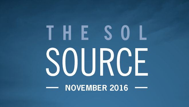 The SOL SOURCE, November 2016