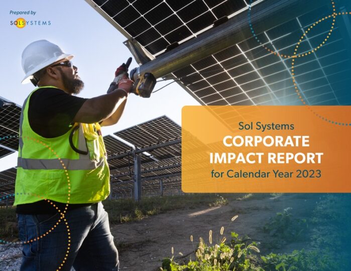 Corporate Impact Report 2023 - Sol Systems